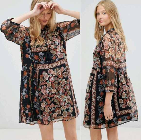 Anthropologie Dresses & Skirts - d.Ra Los Angeles • Tracey Floral Printshift Dress